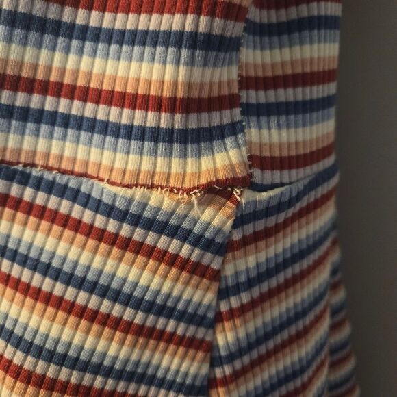 Reformation Bri Striped Spaghetti Strap Dress - Picture 9 of 15